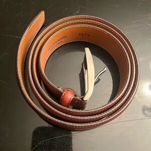 Brand new leather men’s cognac belt